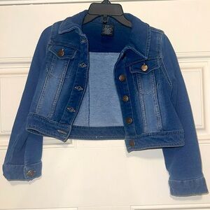 Little girls Jean jacket, size 4T.